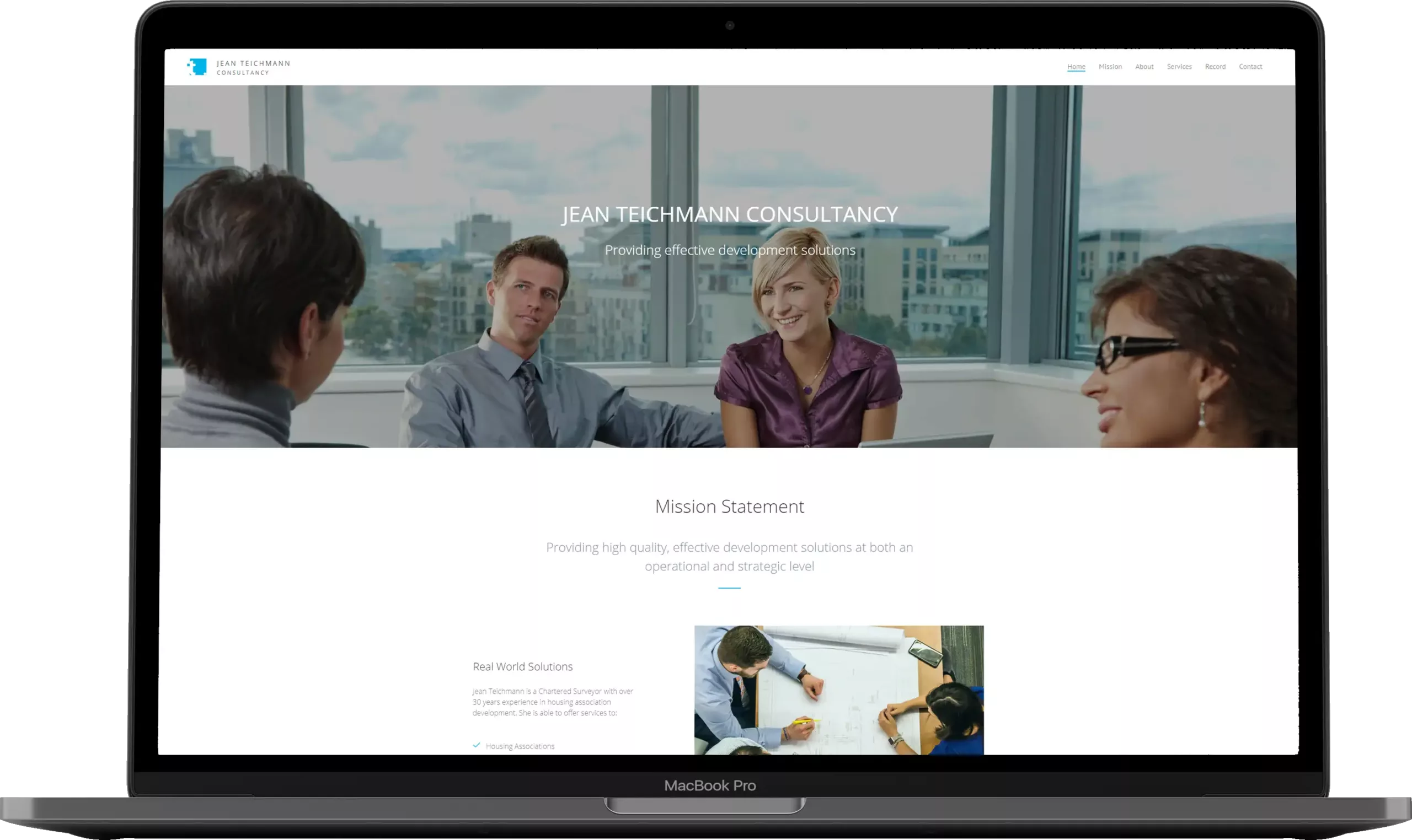 Laptop showing website | Silverlight Studios Laptop showing website | Silverlight Studios